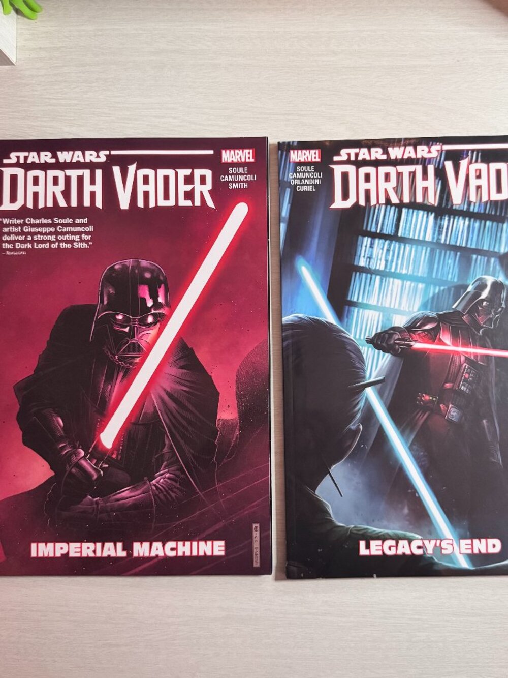 Star Wars Darth Vader Graphic Novels (2017) Volumes 1 + 2 TPB Charles Soule